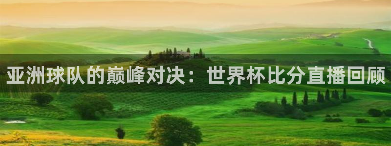 世界杯比赛：亚洲球队的巅峰对决：世界杯比分直播回顾